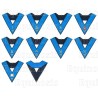 Collares masónicos – REAA – 4° grado – Set Collège des 9 Officiers – Bordado a máquina 