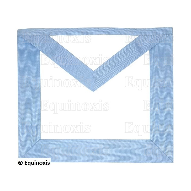 Mandil masónico en polipiel – RER – Compañero – 30 cm x 35 cm