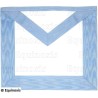 Mandil masónico en polipiel – RER – Compañero – 30 cm x 35 cm