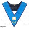 Collar masónico muaré – Menfis-Mizraim – Orateur – Bordado a máquina 