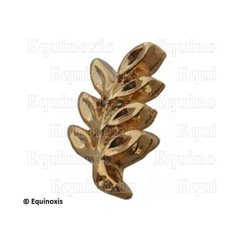 Pin's masónico – Rama de acacia – MM