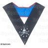 Collar masónico muaré – REAA – Maestro de Banquetes – Bordado a mano