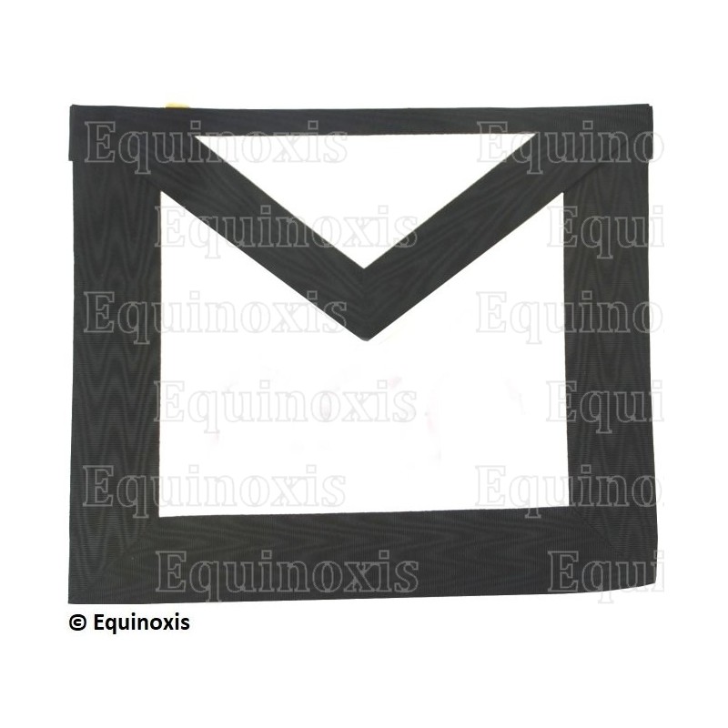 Mandil masónico de imitación de cuero – REAA – 10° grado