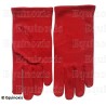 Gants maçonniques rouges coton – Talla XXXL