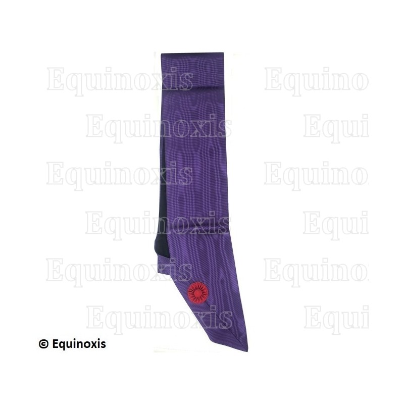 Banda masónica – REAA – 13° grado – Morada