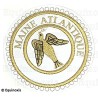 Badge / Macaron GLNF – Grande tenue provinciale – Passé Grand Expert – Maine Atlantique – Bordado a máquina