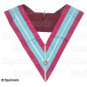 Collar masónico muaré – Venerable Maestro – Mark degree 