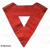 Collar masónico muaré – Hexagramme + lettre G