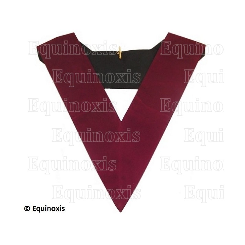 Sautoir maçonnique velours – REAA – 13° grado
