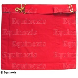 Tablier maçonnique en faux cuir – REAA – 13° grado