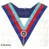 Collar masónico muaré – Arco Real Inglés – Officier National 