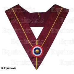 Collar masónico muaré – Arco Real Inglés – Passé Principal