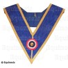 Collar masónico muaré – GLNF – Grande tenue provinciale 