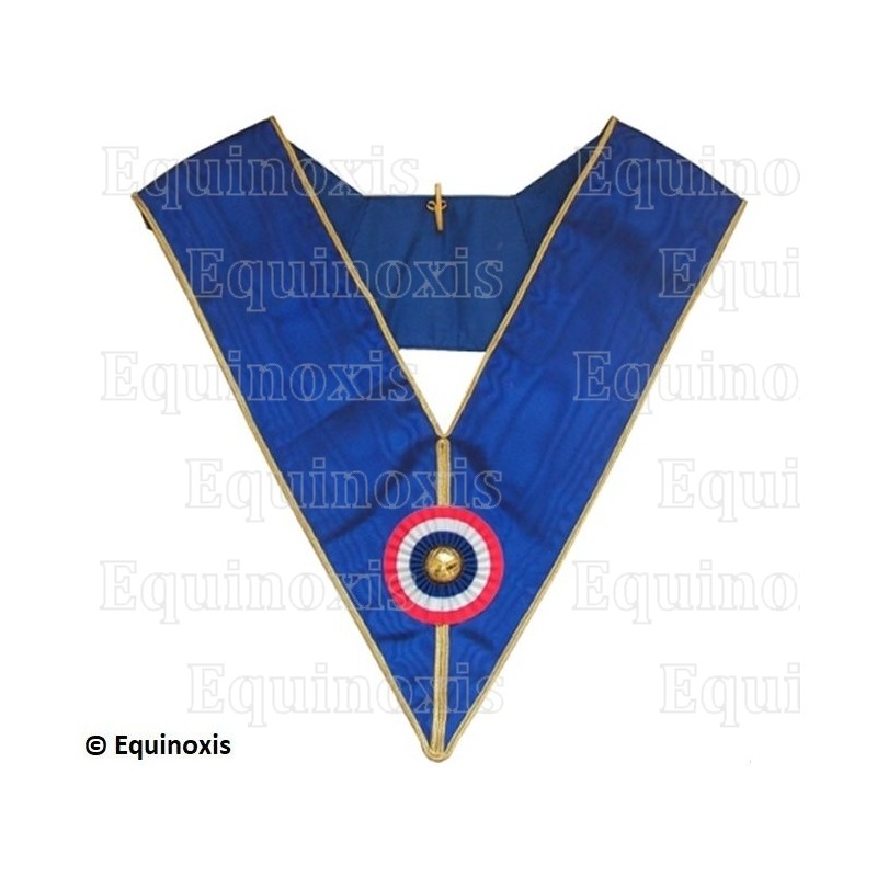 Collar masónico muaré – GLNF – Petite tenue provinciale 