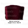 Toque maçonnique en velours – Arche Royale d'Ecosse (ARE) – 1er Principal – Talla 59