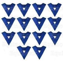Collares masonicos – Rito York – Set Collège des 14 Officiers – Simples