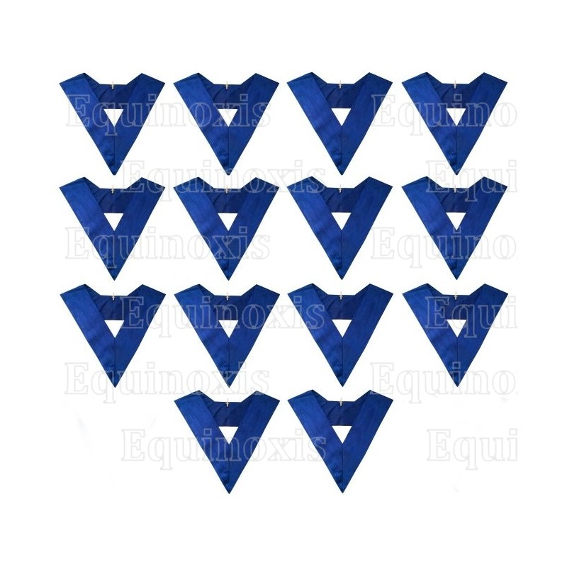 Collares masonicos – Rito York – Set Collège des 14 Officiers – Simples