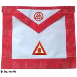 Tabliers maçonniques en simili-cuir – Arco Real Americano (ARA) – Grand Prêtre