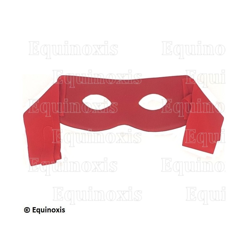 Máscara martinista – Roja
