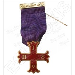 Medalla masónica – Ordre de la Croix Rouge de Constantin – Caballoier