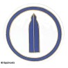 Badge / Macaron GLNF – Petite tenue nationale – Deuxième Grand Surveillant – Bordado a mano