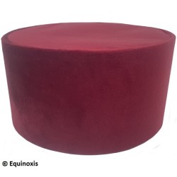 Toque maçonnique en velours – Arche Royale d'Ecosse (ARE) – 1er Principal – Talla 55
