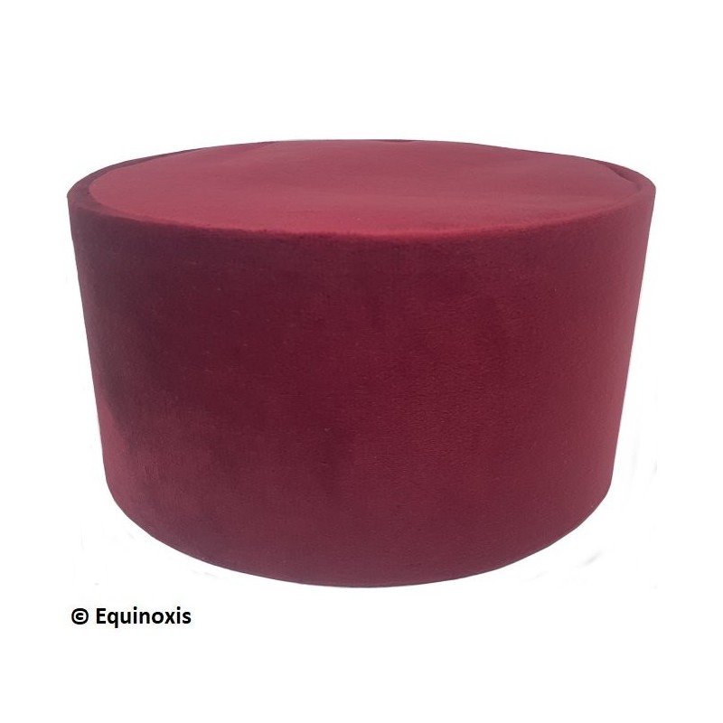 Toque maçonnique en velours – Arche Royale d'Ecosse (ARE) – 1er Principal – Talla 54