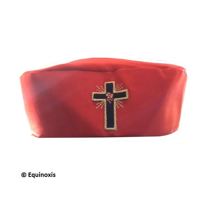 Chapeau maçonnique – REAA – 18° grado – Croix latine – Talla 62