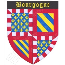 Imán regional – Blasón Bourgogne