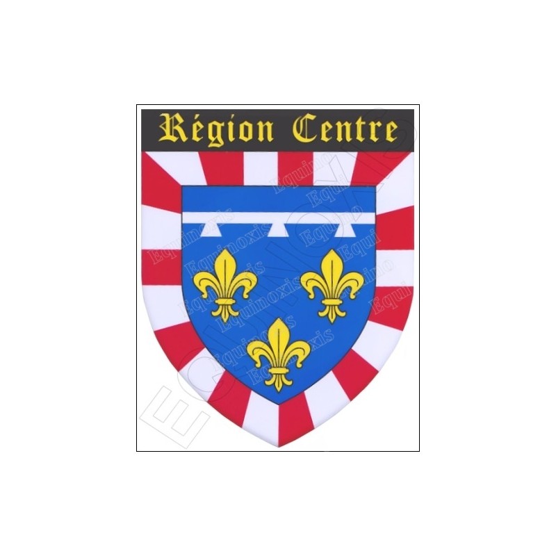 Imán regional – Blasón Région Centre