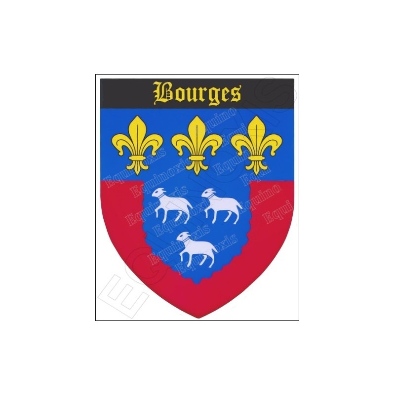 Imán regional – Blasón Bourges