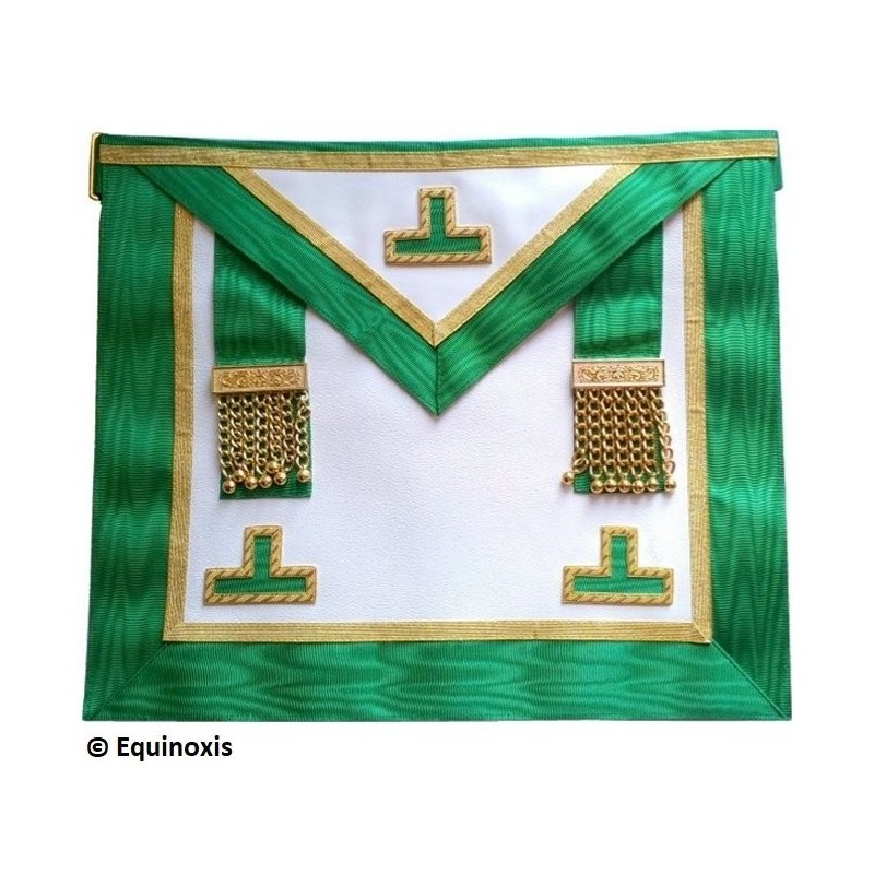 Mandil masónico de cuero – Rito Cerneau – Pequeño 