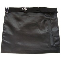 Tablier maçonnique en simili-cuir – REAA – 30° grado – Chevalier Kadosch – CKH