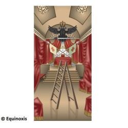 Cuadro de Logia – REAA – 30° grado – 160 cm x 80 cm