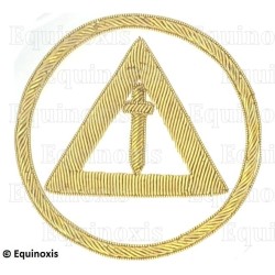 Badge / Macaron GLNF – Arco Real Inglés – Officier National – Grand Gardien – Bordado a mano