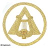 Badge / Macaron – Arco Real Inglés – Officier National – Grand Organiste – Bordado a mano