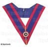 Collar masónico muaré – Mark degree – Principal – Cocarde tricolore
