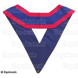 Collar masónico muaré – Mark degree – Principal – Cocarde tricolore