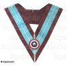 Collar masónico muaré – Mark degree – Passé Maître – Cocarde tricolore