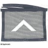 Velo de 4º grado – Con cuadrado de imitación de cuero cosido