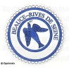 Badge / Macaron GLNF – Petite tenue provinciale – Passé Grand Expert – Beauce – Rives de Seine – Bordado a máquina