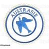 Badge / Macaron GLNF – Petite tenue provinciale – Grand Expert – Austrasie – Bordado a máquina