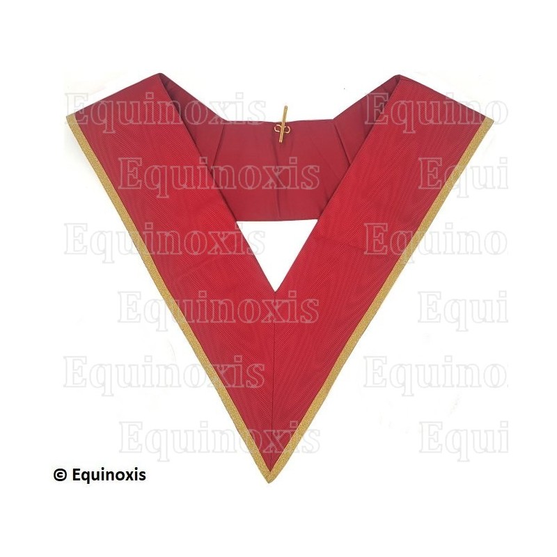 Collar masónico muaré – RER – CBCS – Commandeur