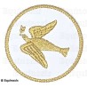 Badge / Macaron GLNF – Grande tenue nationale – Grand Expert – Bordado a máquina