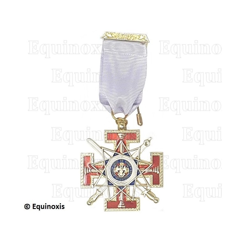 Médaille maçonnique – REAA – 33° grado – Grand Croix – Avec ruban