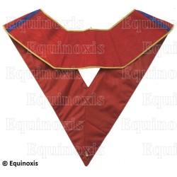  Collar martinisto – Superior Desconocido Libre Iniciador – Rojo – Filiación rusa – Bordado a mano
