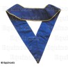 Collar masónico muaré – REAA – Trois Fois Puissant Maître – Bordado a máquina