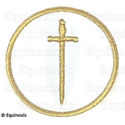Badge / Macaron GLNF – Grande tenue nationale – Grand Tuileur – Bordado a máquina