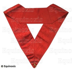 Collar masónico muaré – Rojo