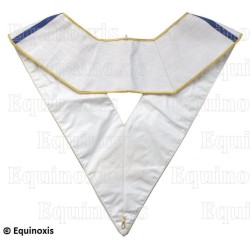  Collar martinisto – Superior Desconocido Libre Iniciador – Blanco – Filiación rusa – Bordado a mano